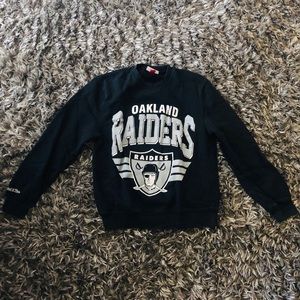 Vintage wash Raiders Crew Neck Sweater